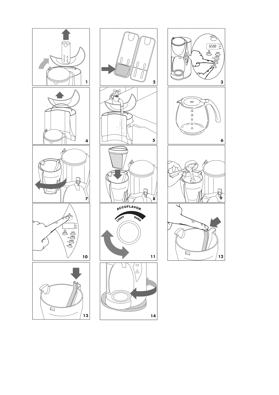 DeLonghi ICM28 WB instruction manual 