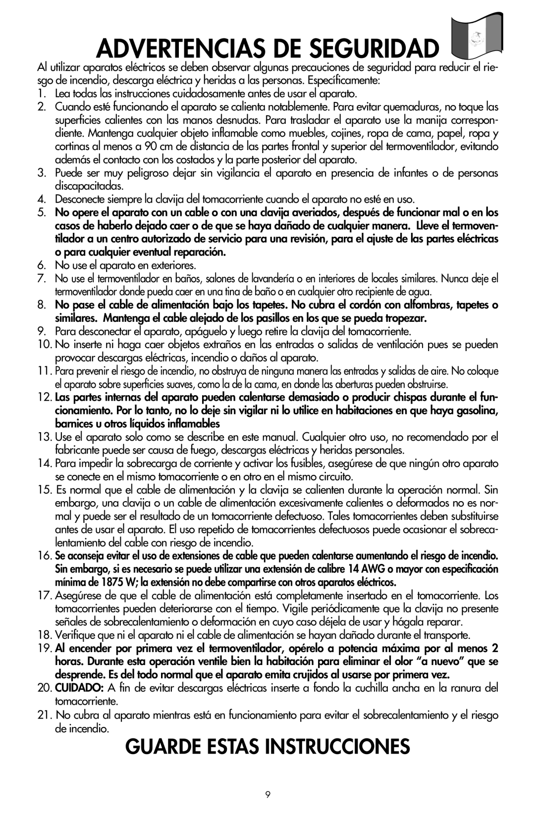 DeLonghi MCH 710T instruction manual Advertencias DE Seguridad 