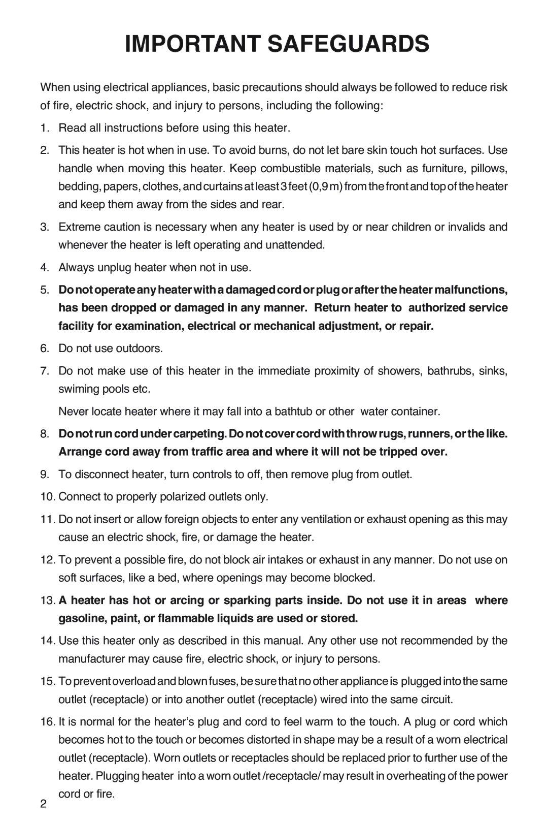 DeLonghi NJ 07663 manual Important Safeguards 