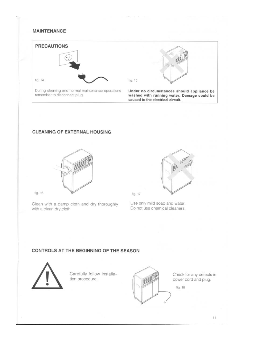 DeLonghi PAC 02 manual 