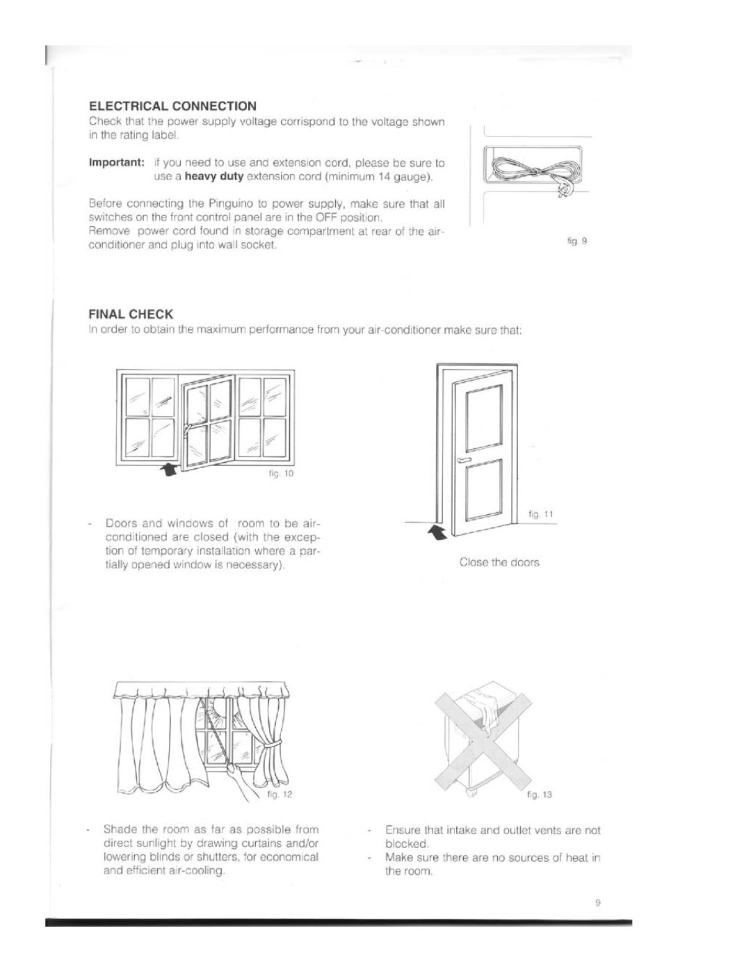 DeLonghi PAC 02 manual 