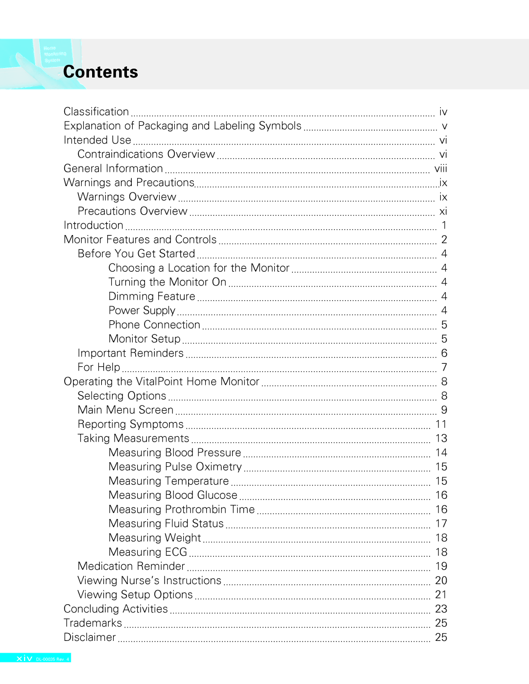 Delphi II DL-00035 manual Contents 