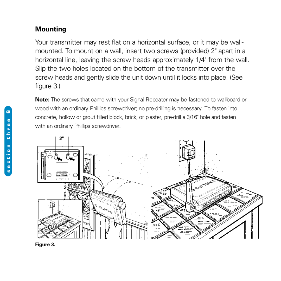 Delphi SA10116-11B1 manual Mounting 