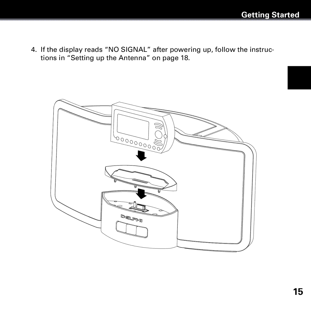 Delphi SA10221 manual Getting Started 