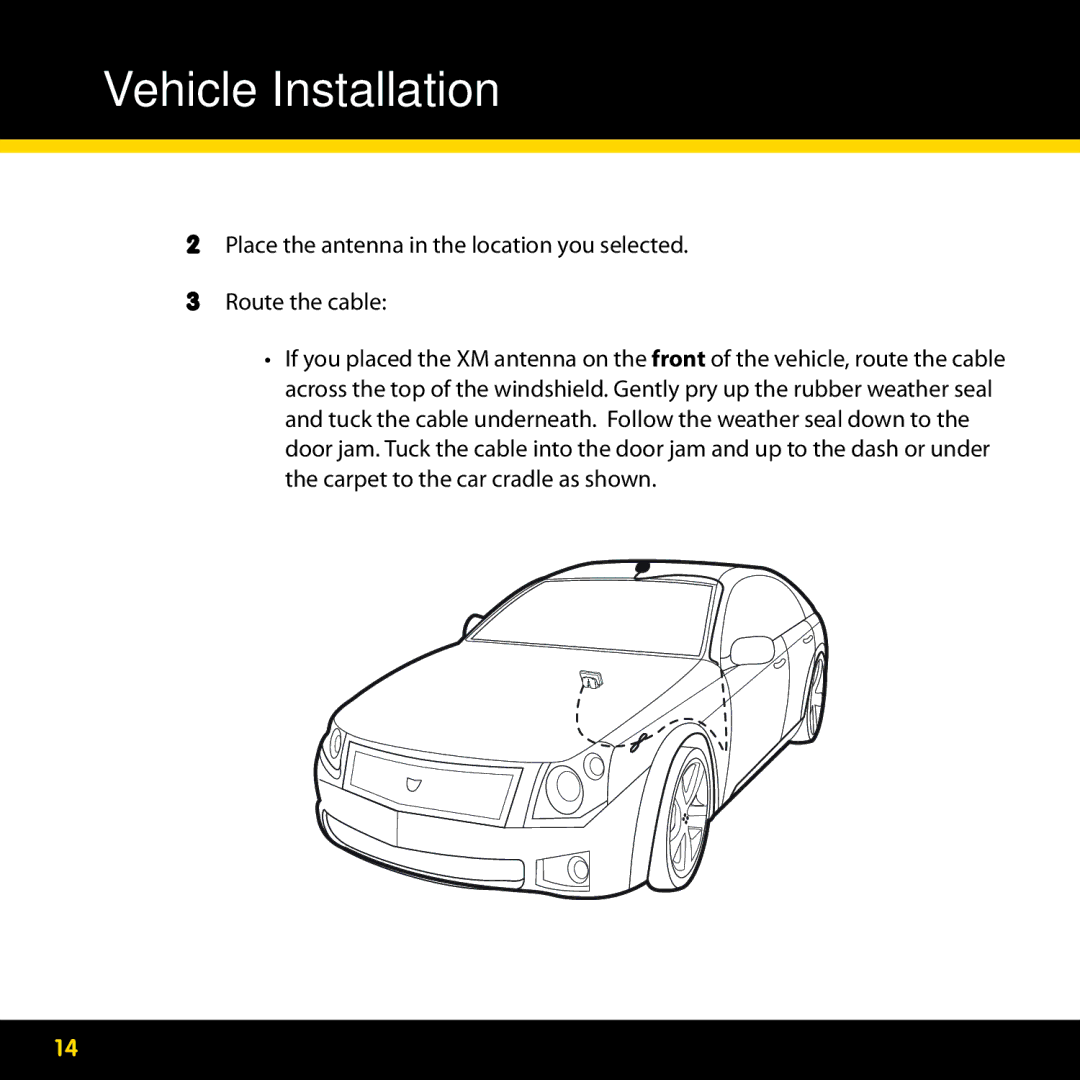 Delphi SA10316 manual Vehicle Installation 