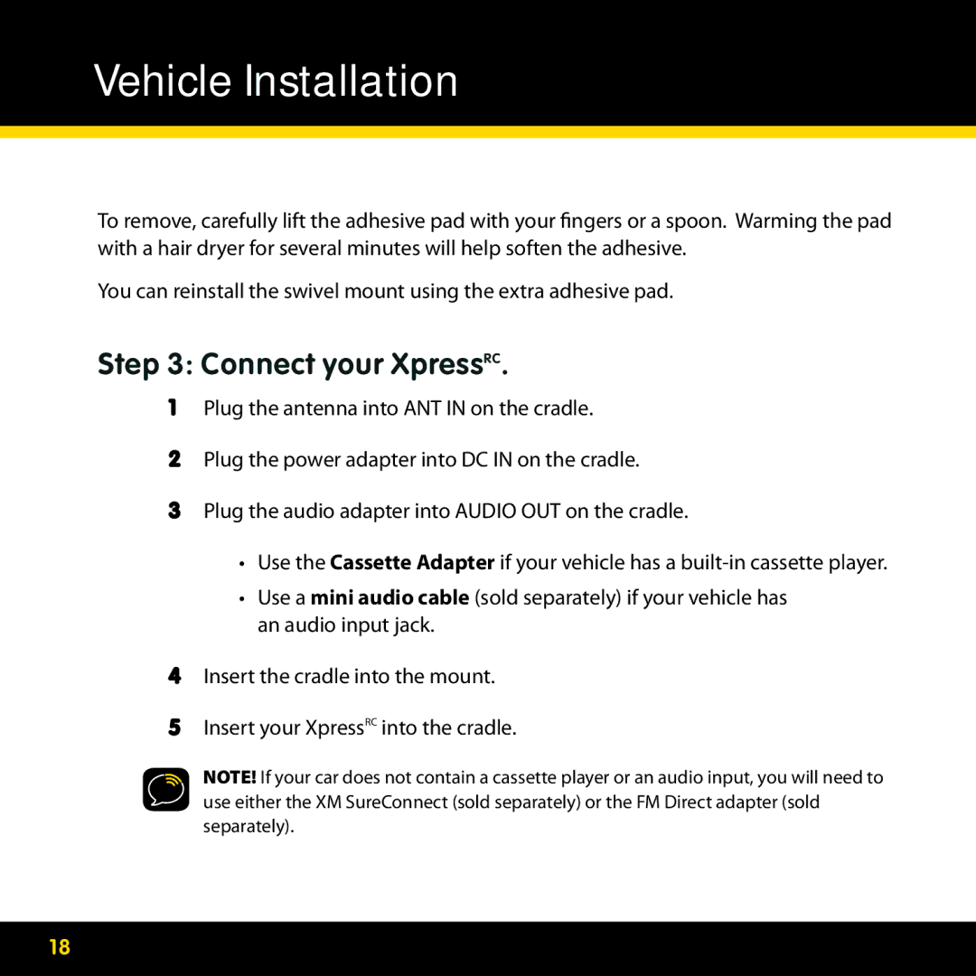 Delphi SA10316 manual Connect your XpressRC 