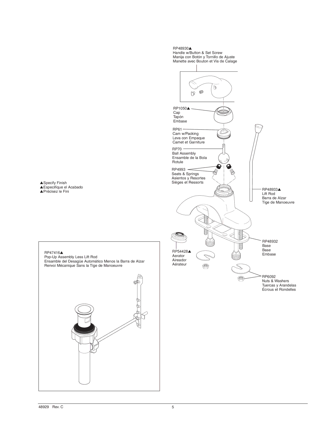 Delta 15915 Series manual RP1050 