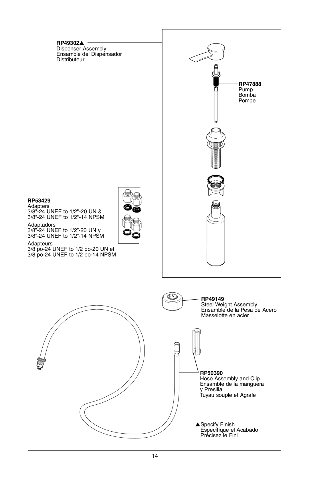 Delta 16968-DST Series manual RP49302 