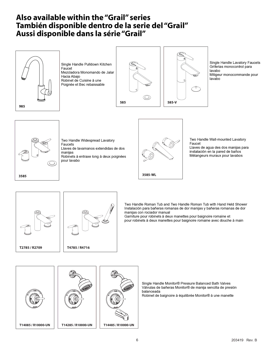 Delta 185 Series manual 985 