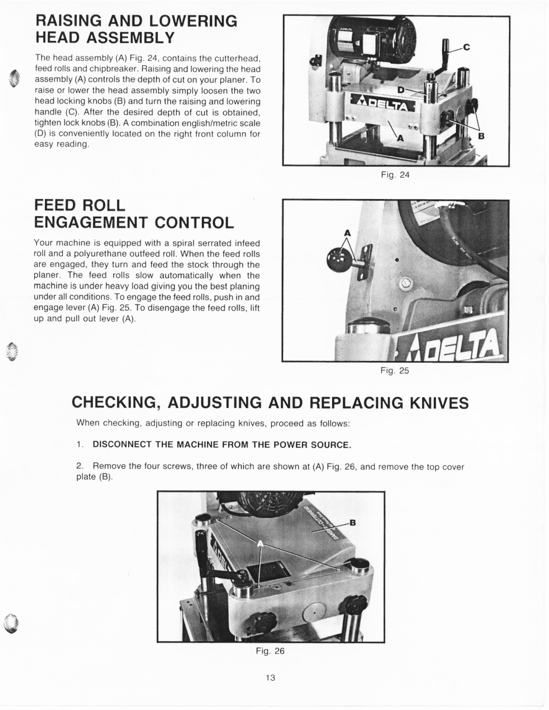 Delta 22-660, 22-671, 22-661 manual 