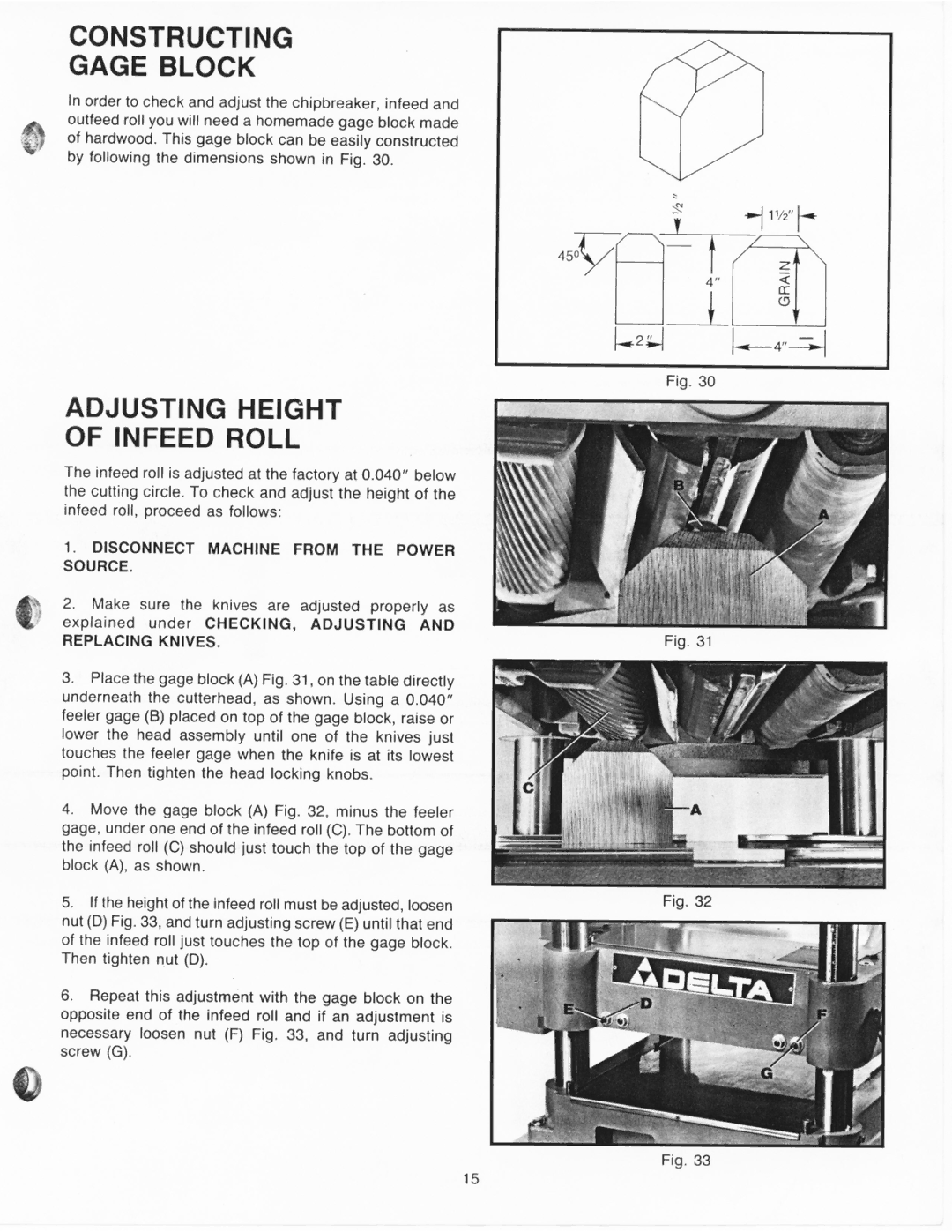 Delta 22-671, 22-660, 22-661 manual 