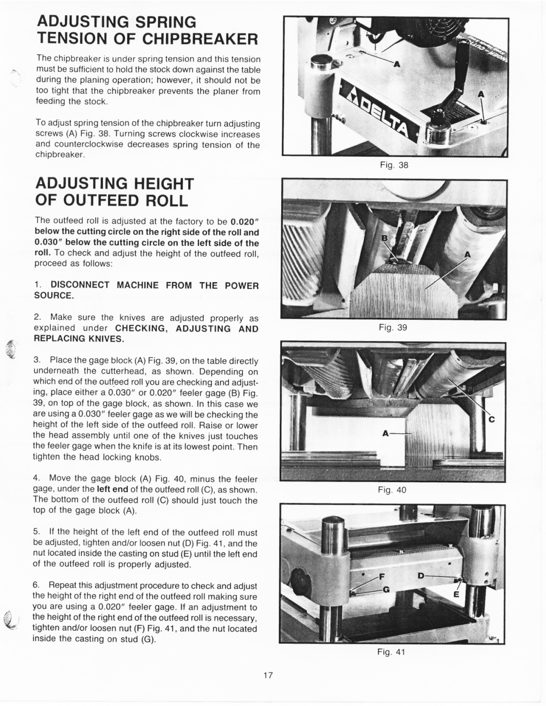 Delta 22-661, 22-671, 22-660 manual 