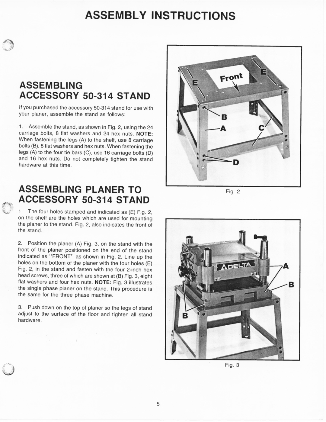 Delta 22-661, 22-671, 22-660 manual 