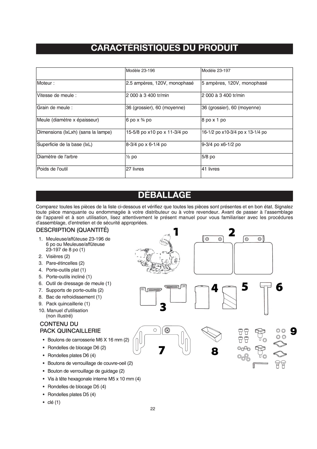 Delta 23-196, 23-197 manual 