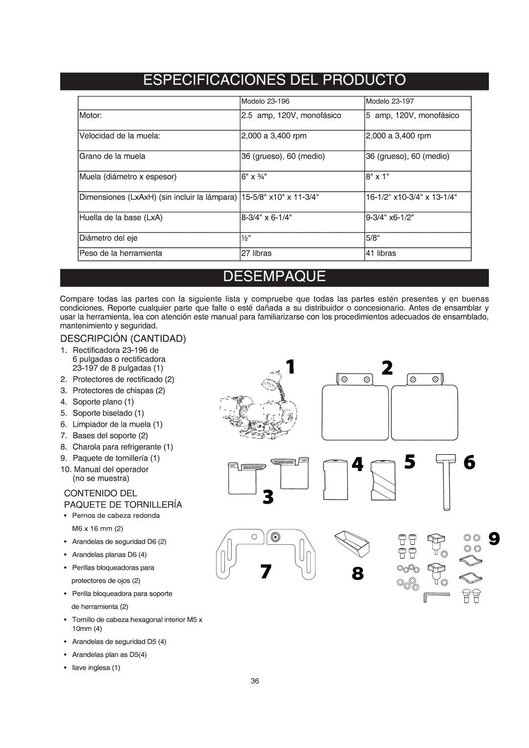 Delta 23-196, 23-197 manual 