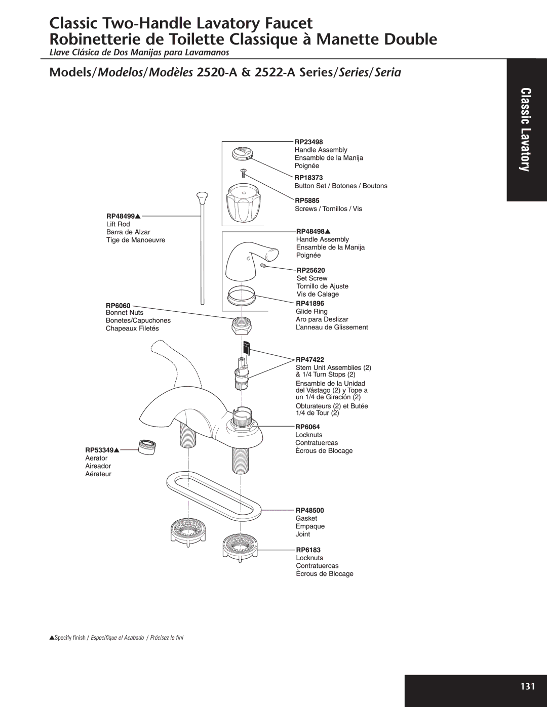 Delta 2520-A Series, 2522-A Series manual 