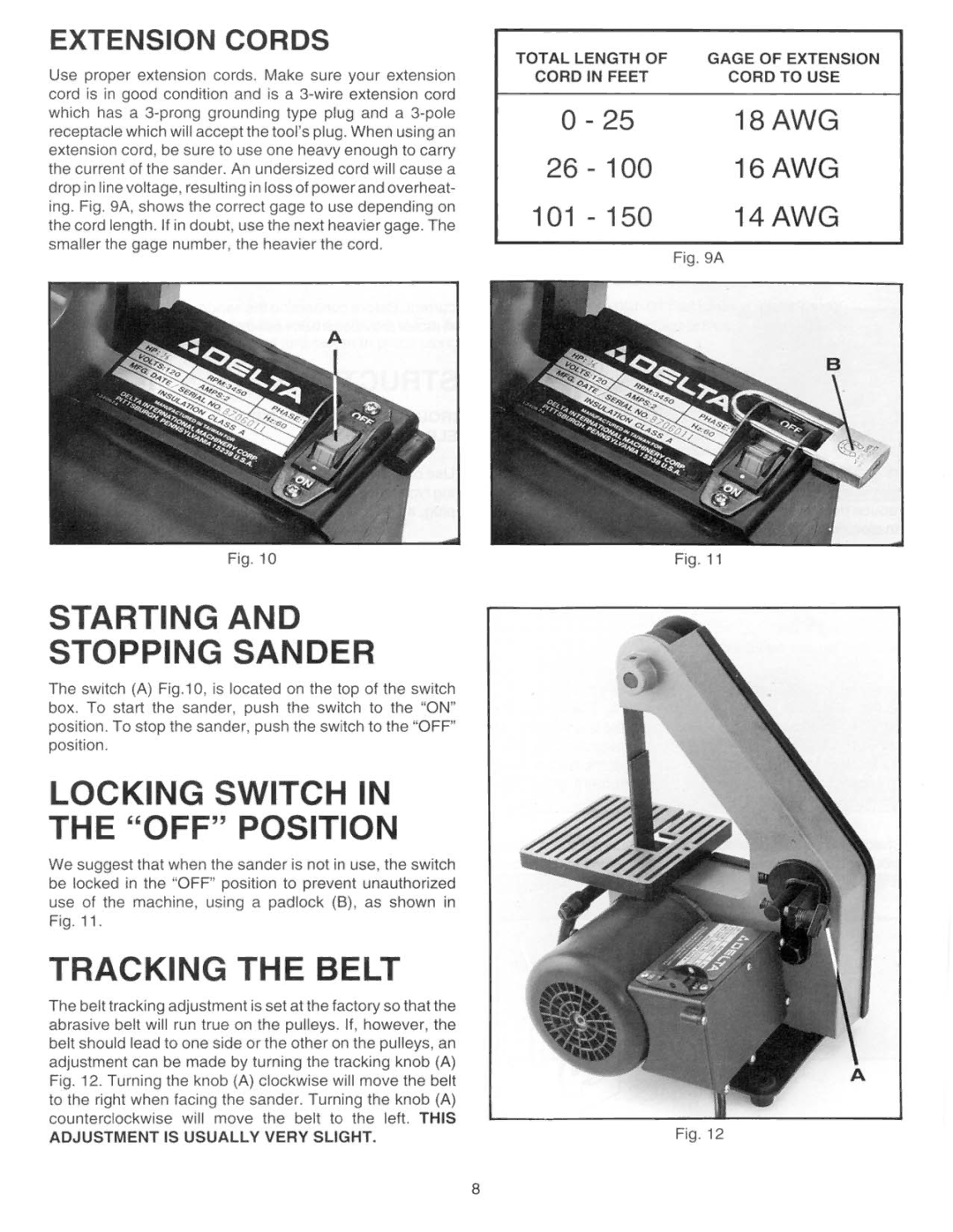 Delta 31-050 manual 