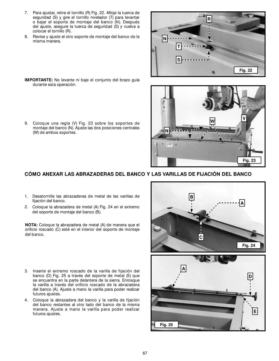 Delta 33-891, 33-892, 33-890, 33-895X instruction manual De ambos soportes 