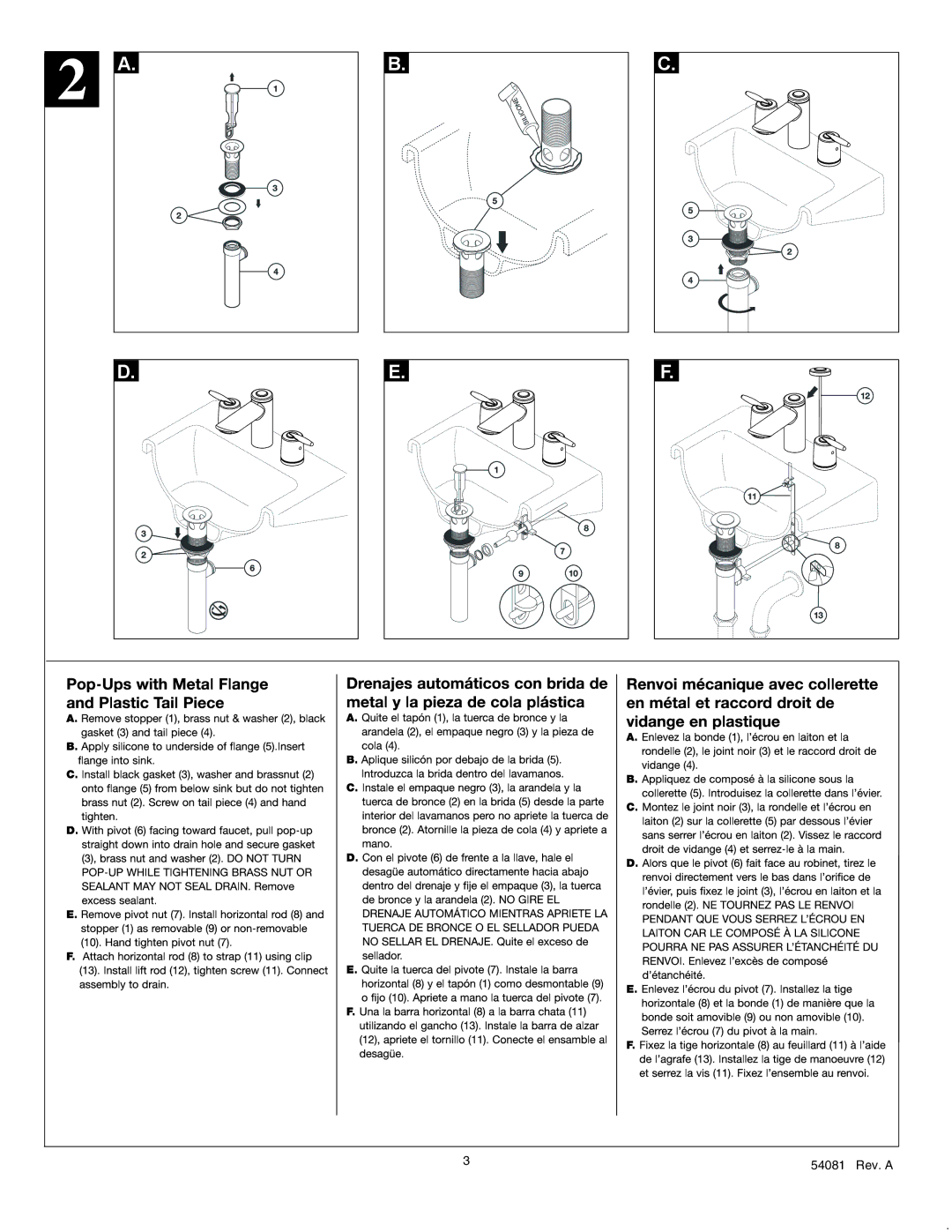 Delta 3585 Series manual 54081 