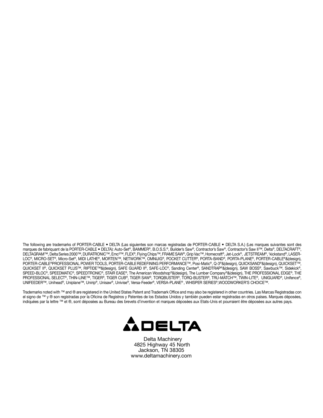 Delta 36-978 instruction manual Delta Machinery 