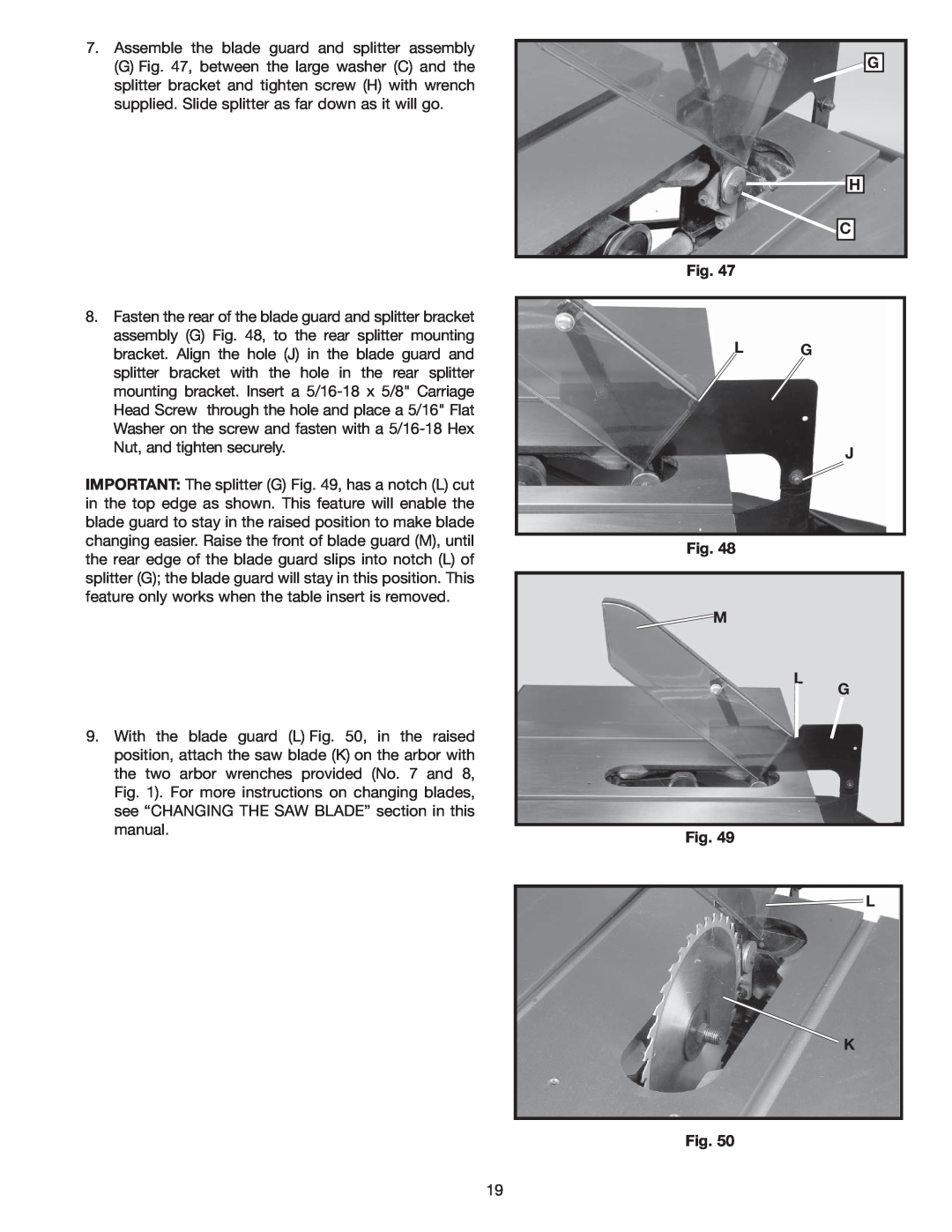 Delta 36-978 instruction manual G H C 