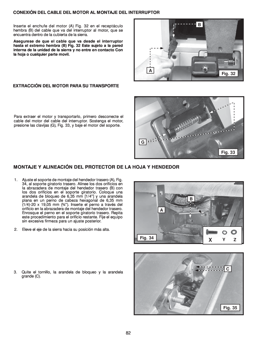 Delta 36-979, 36-978 instruction manual Montaje Y Alineación Del Protector De La Hoja Y Hendedor 