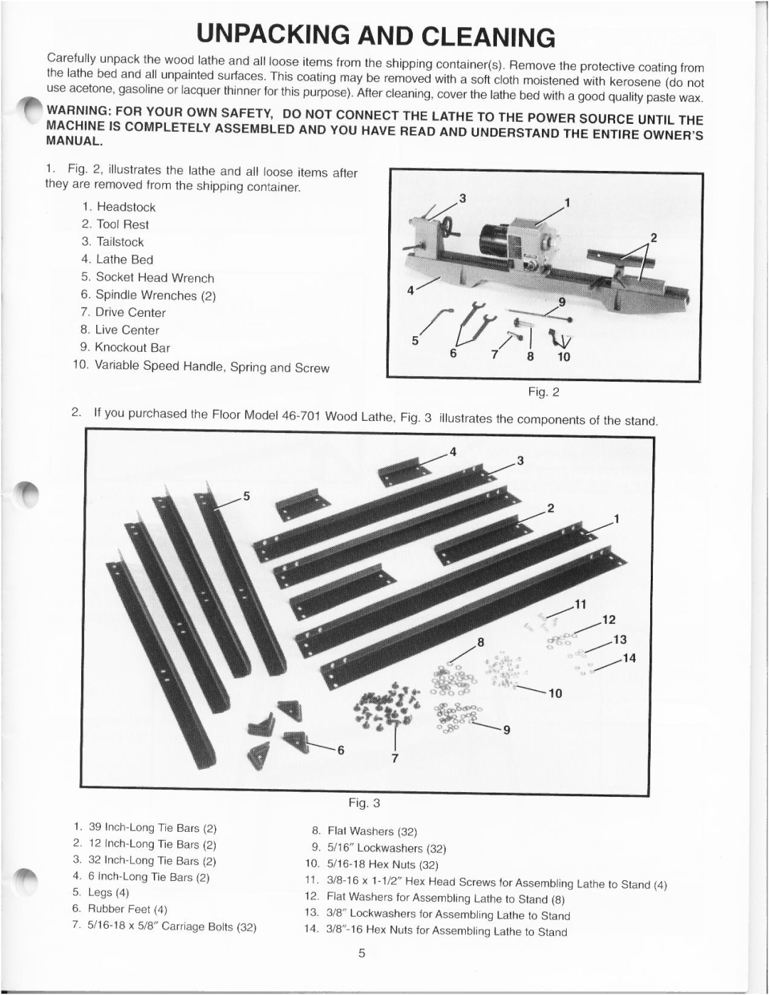 Delta 46-701, 434-08-651-0006 manual 