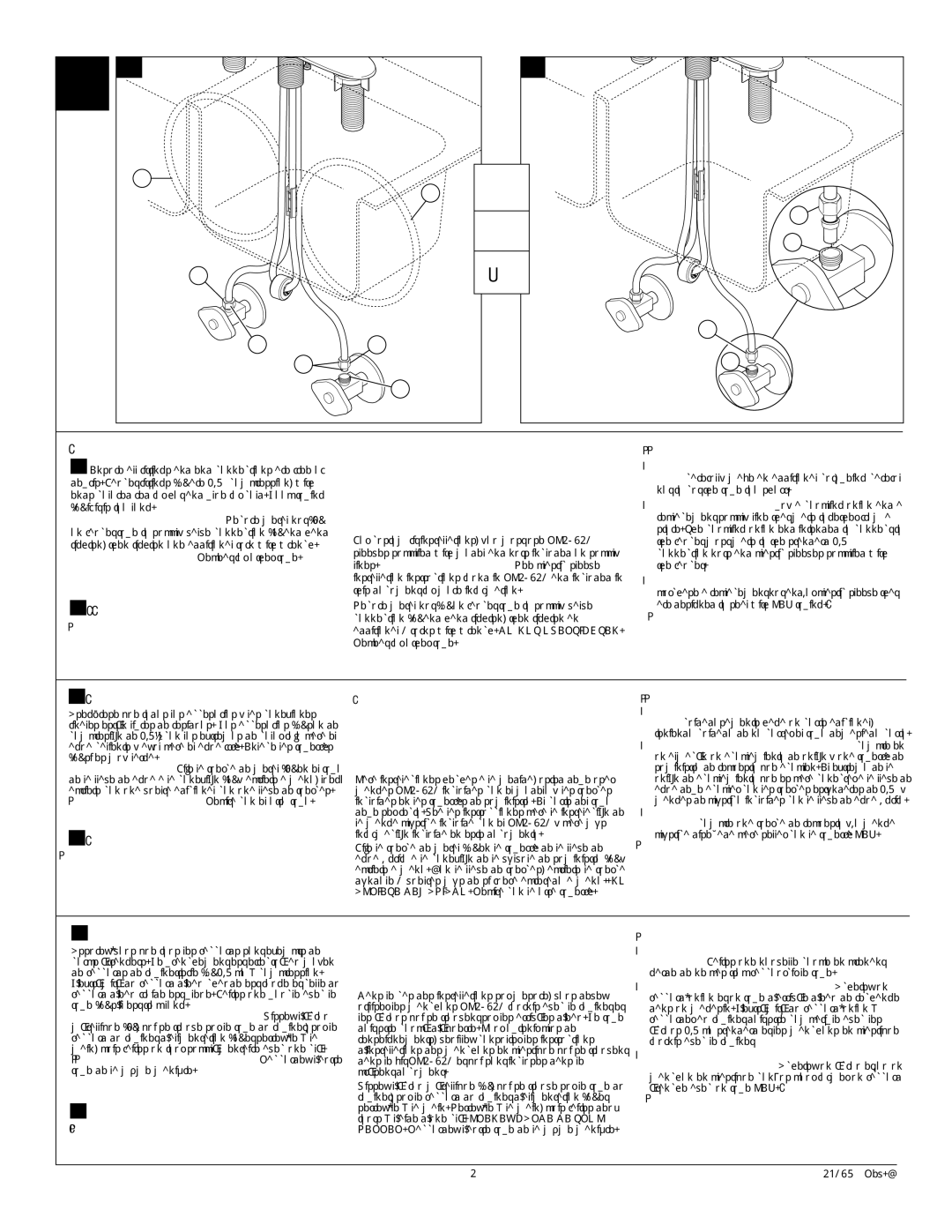 Delta 473-DST Series, 470-WE-DST manual De filtración, Problemas Potenciales y Soluciones, Problèmes possibles et correctifs 