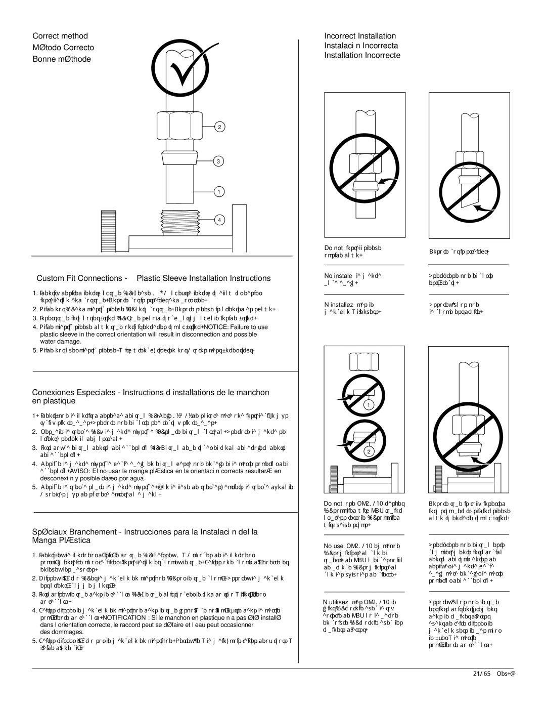 Delta 473-SD-DST Series, 470-WE-DST, 470-DST Series, 467-DST Series, 473-DST Series, 472-DST Series manual Water damage 