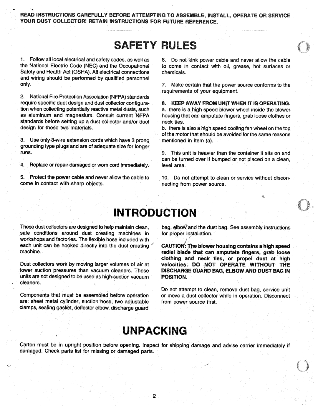 Delta 410-06-651-0001, 50-180, 50-181, 50-182 manual 