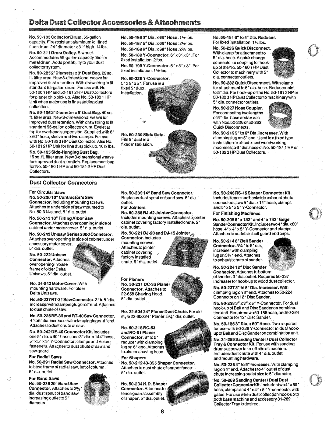 Delta 50-180, 50-181, 410-06-651-0001, 50-182 manual 