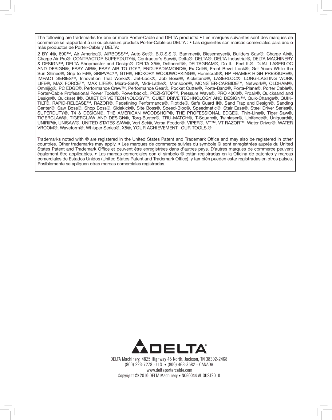 Delta 50-786 instruction manual 