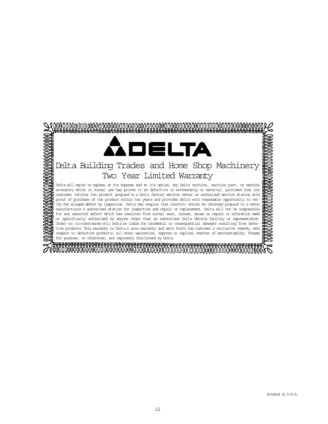 Delta 50-840 instruction manual 