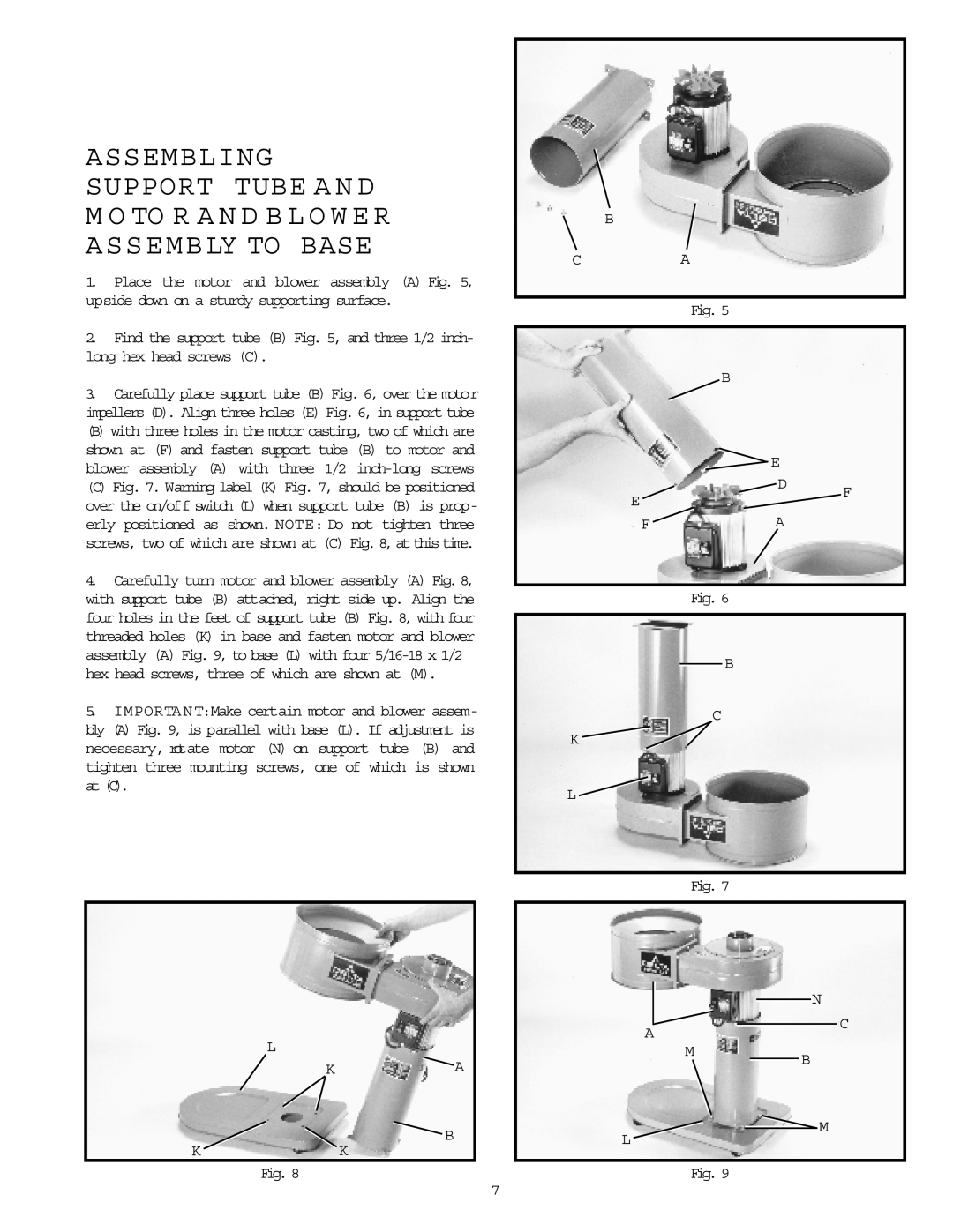 Delta 50-840 instruction manual long hex head screws C 
