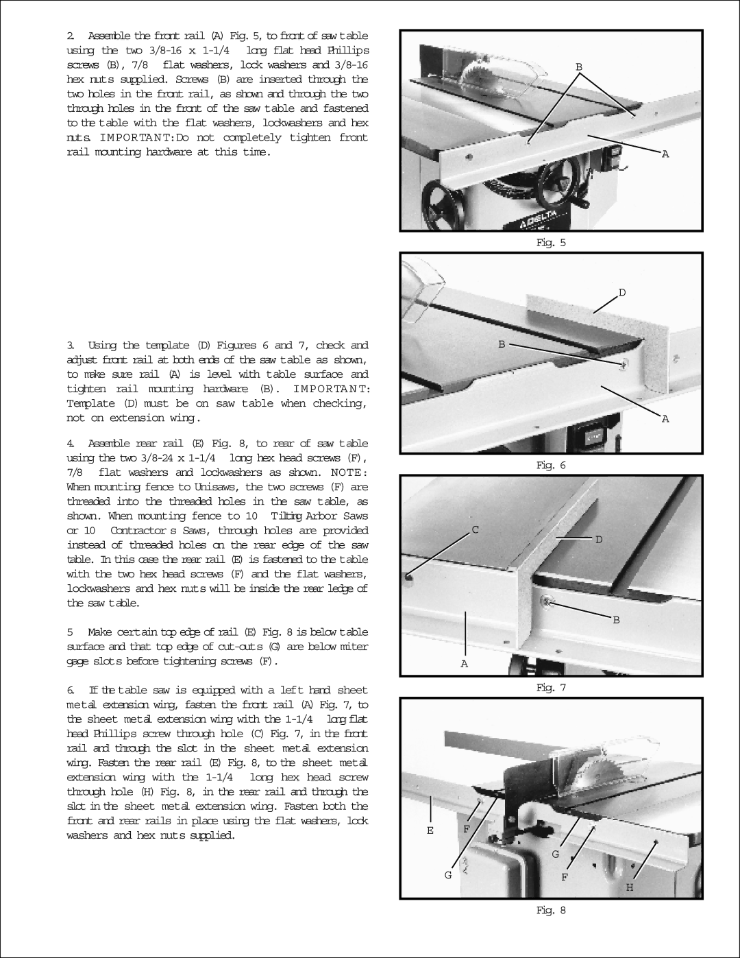 Delta 78-907), 78-904 instruction manual 