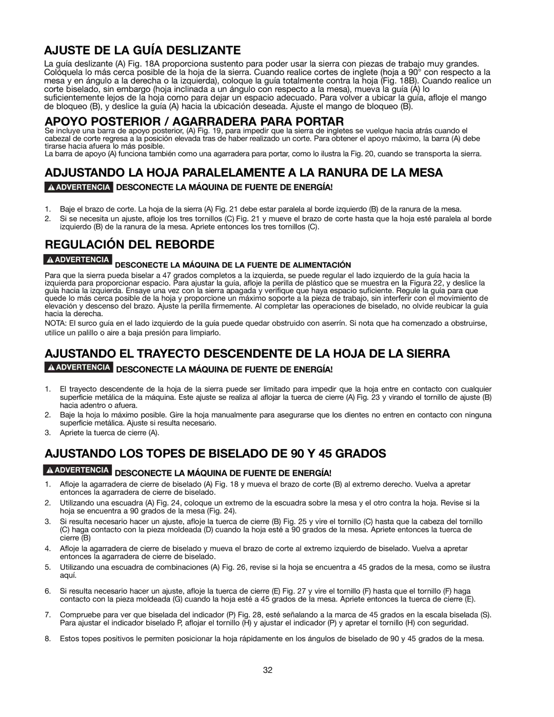 Delta 90513776 Ajuste DE LA Guía Deslizante, Apoyo Posterior / Agarradera Para Portar, Regulación DEL Reborde 