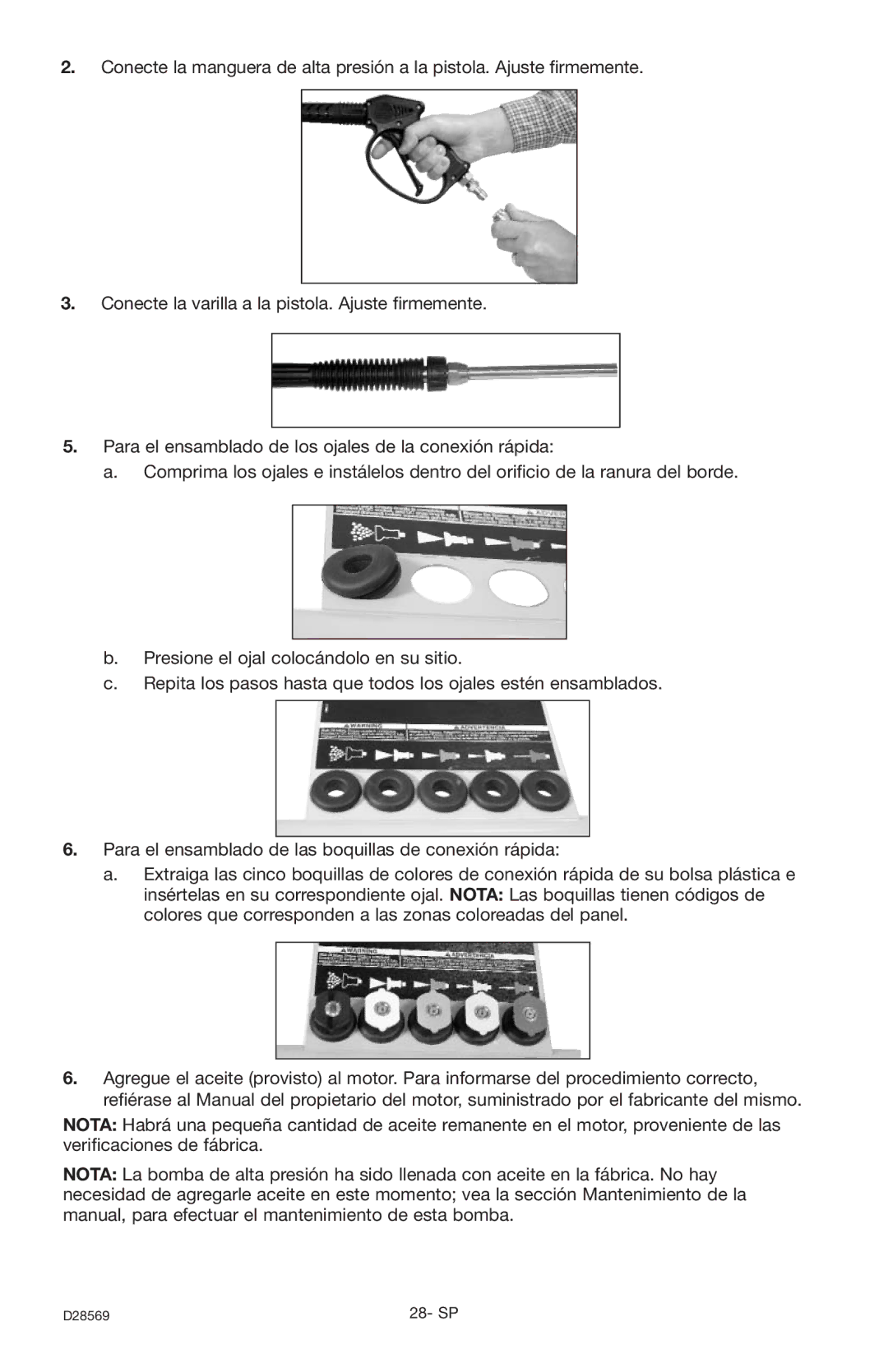 Delta D28569 instruction manual 28- SP 