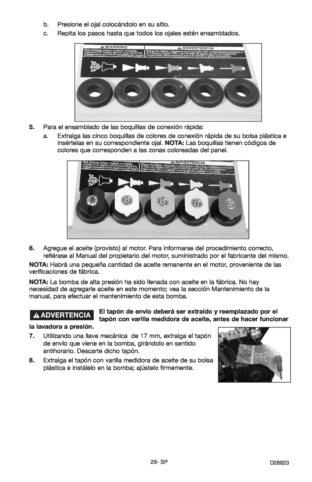 Delta D28623 instruction manual la lavadora a presión 