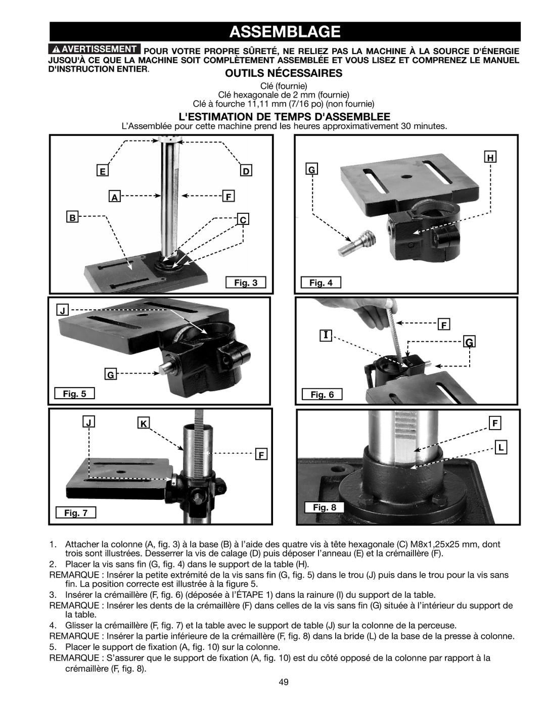 Delta DP300L instruction manual 