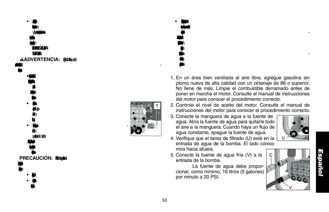 Delta DP3400 instruction manual Procedimiento DE Puesta EN Marcha 