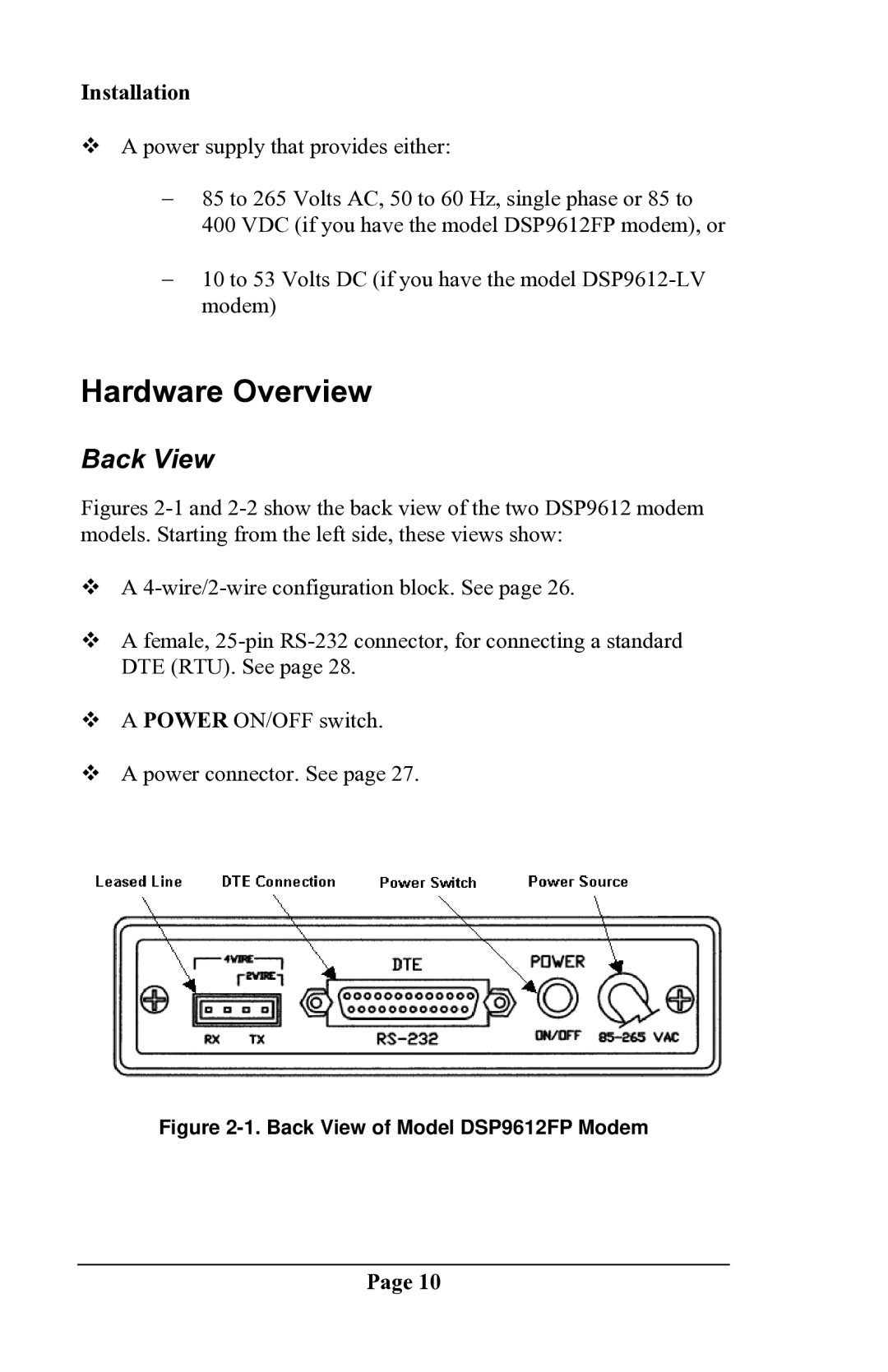 Delta DSP9612 manual Hardware Overview, Installation 