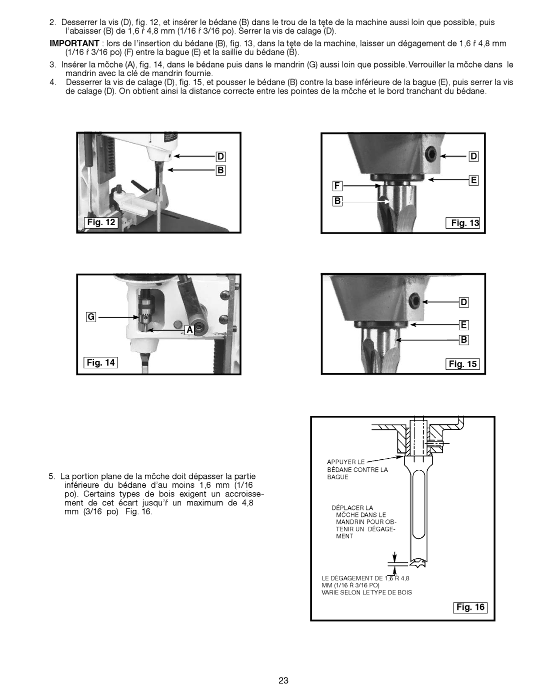 Delta Electronics 14-651 instruction manual Varie Selon LE Type DE Bois 