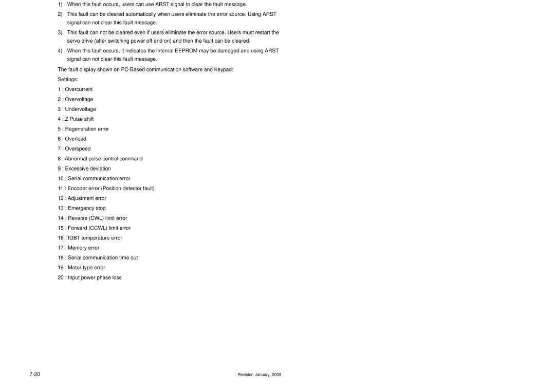 Delta Electronics manual Servo ParametersASDA-B Series 