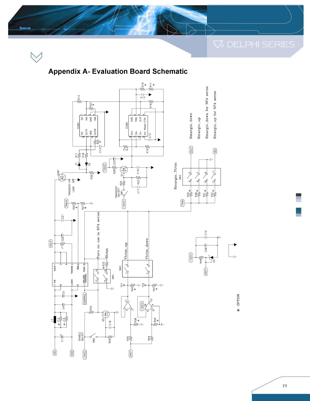 Delta Electronics DNM, DNL SIP Series manual Appendix A- Evaluation Board Schematic 