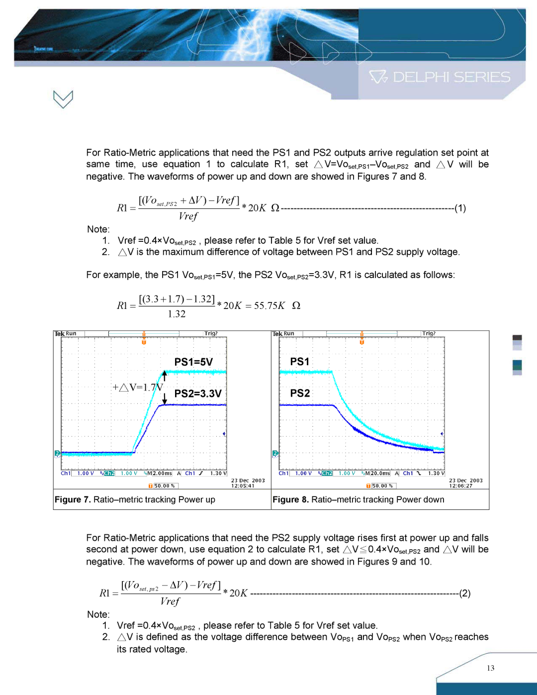 Delta Electronics DNS SIP Series manual Vref, PS1=5V 