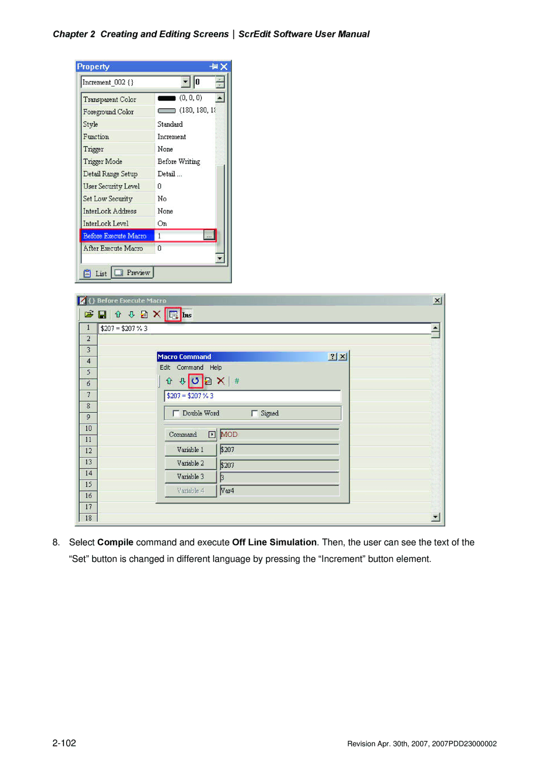 Delta Electronics DOP-A Series, DOP-AE Series, DOP-AS Series manual Revision Apr th, 2007, 2007PDD23000002 