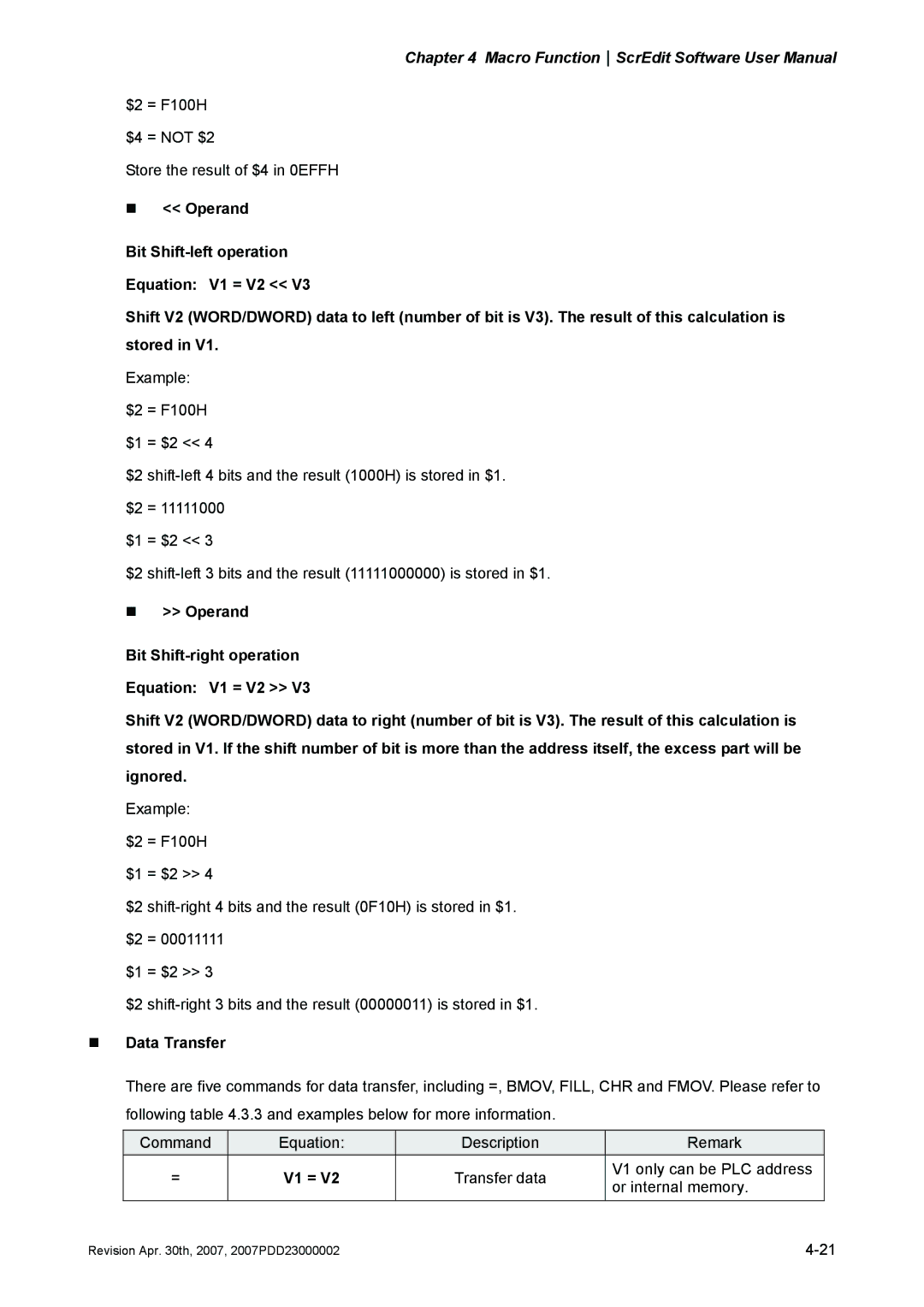 Delta Electronics DOP-A Series, DOP-AE Series, DOP-AS Series manual „ Data Transfer 