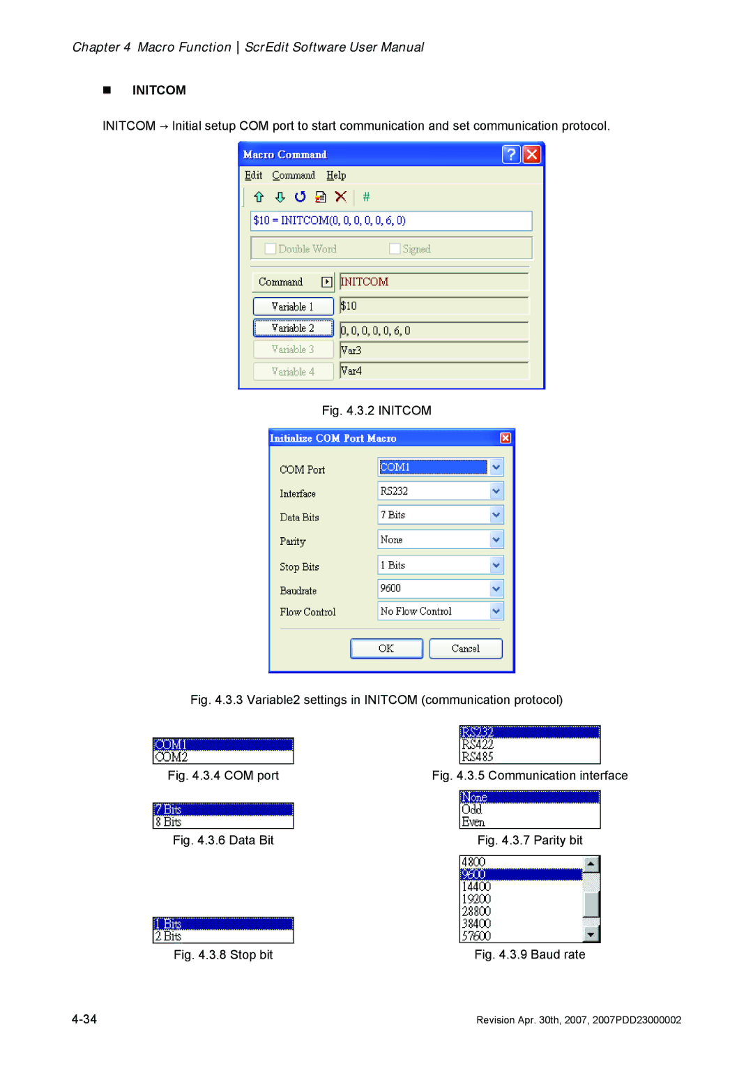 Delta Electronics DOP-AE Series, DOP-AS Series, DOP-A Series manual „ Initcom 