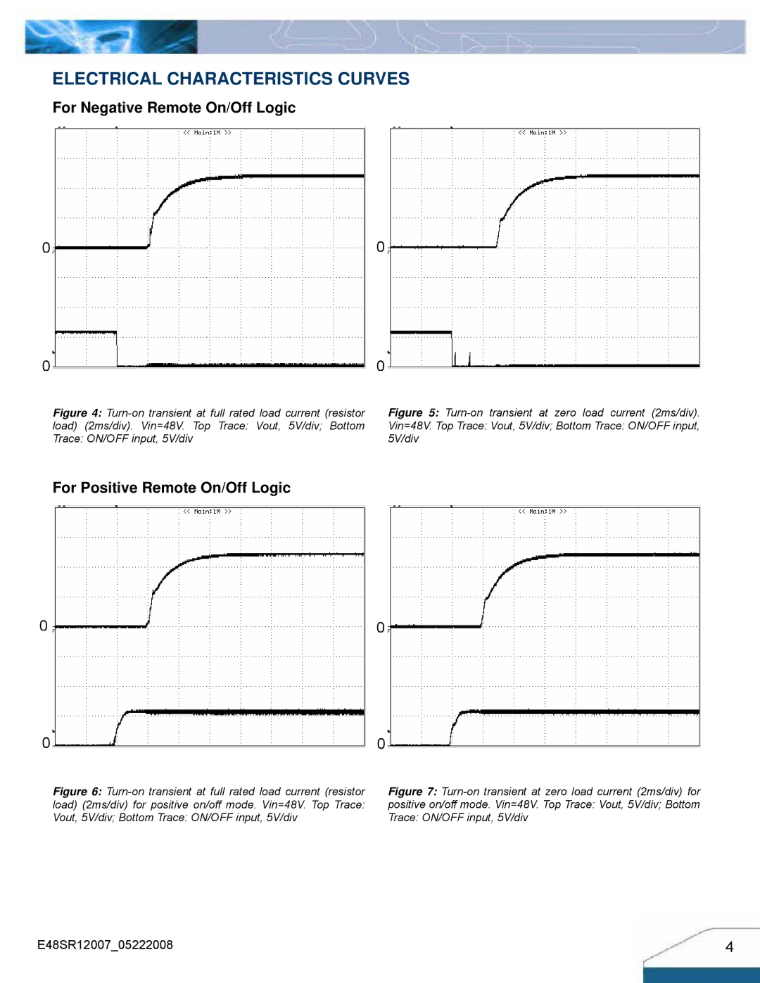 Delta Electronics E48SR12007 manual For Negative Remote On/Off Logic 