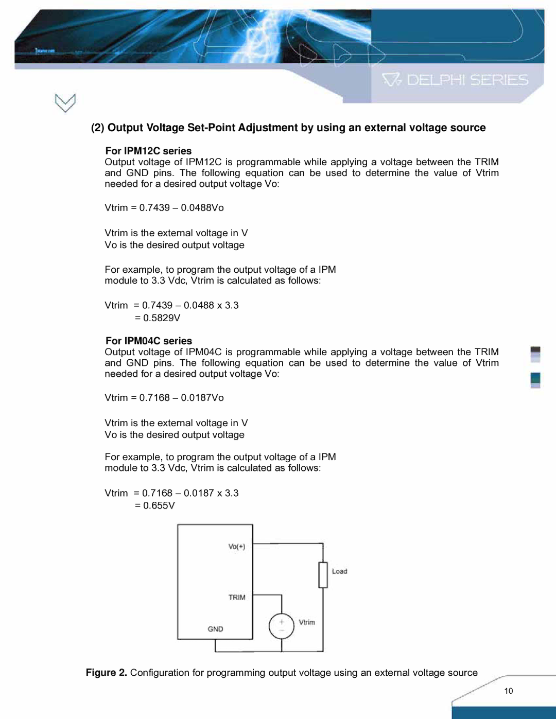 Delta Electronics IPM- C Series manual For IPM12C series 